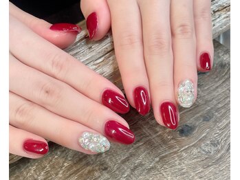 爪屋べっぴん堂/ワインレッド