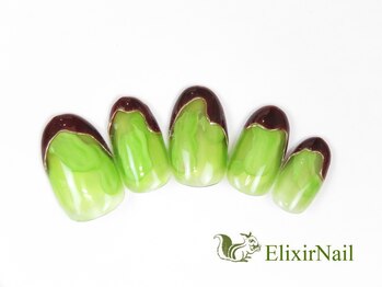 エリクサーネイル 池袋(Elixir Nail)/定額b カジュアル/クーポン使用