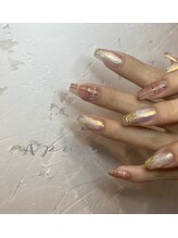 アピュ(APUU)/チェック柄ネイル♪