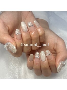 エムネイル ブランチ(Mネイル branch)/satomi担当:ツイードネイル