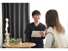 ヒノト(hinoto)の雰囲気（カウンセリング・身体の状態や原因の説明を大事にしています。）