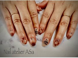 チェック&リボン☆