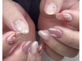 オーパス ノース(OPUS north)/お客様ネイル/古川/ニュアンス