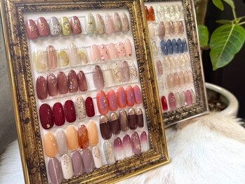 モモ 高円寺(Momo)の写真/マグネット・ガラスネイル・ニュアンスなどトレンド感のある定額メニューが大人気◎色や細部は個別に対応♪