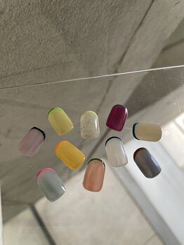 ネイルサロン マーノ(nail salon mano)/細フレンチ