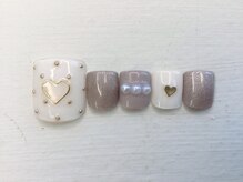 ルリアンネイル(le lien nail)/Foot定額アートコースA