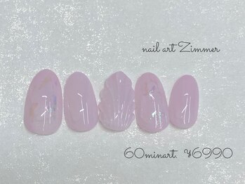 ネイルアート ジマー/60minartコース¥6990