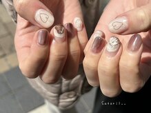 サトリネイルルーム 西宮北口(satori nail room)/LOVE☆