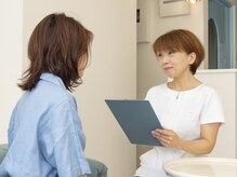 丁寧なカウンセリングを心掛けています！