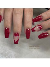 エミニーバイディーアール(EMINY by DR)/ハートのくり抜きネイル