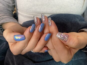 ネイル スタジオ ブルーミー(Bloomy)/キラキラミラー