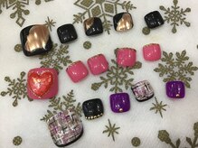 ネイルミュージアム(Nail Museum)/【冬】フットネイル