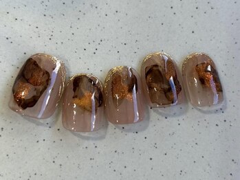 アイネイルズ 池袋店(I-nails)/インクミラーフレンチ