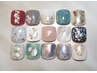 【FOOT】Simpleフット定額デザイン◆2本アート×フットバス丁寧ケア付 ¥9.500