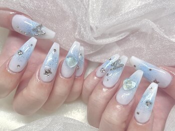 モカ 心斎橋(moca by Lee)/【Aina】チークネイル