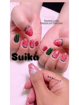 モナールアンド(MONNAL&)/スイカネイル