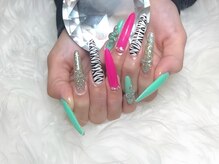 リンネイル 新大久保店(Rin Nail)/＃待ち込みデザイン＃付け放題