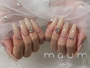マウム(maum)の写真/シンプルでもトレンドの韓国デザイン♪定額コースのサンプルが豊富◎お得な価格で大満足の仕上がりに♪