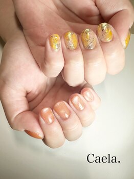 カエラ(Caela)/マグネットネイル×ニュアンス