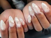 moqu.【モク】/もやもやシンプルアートネイル