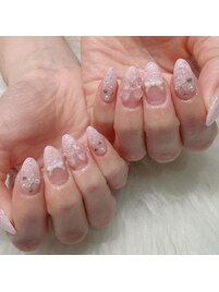 おとぎ話のようなキュートネイル