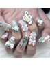 【Hand】アート&パーツ付け放題90分