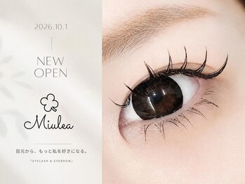 ミュレア(Miulea)の写真/10月NEW OPEN！【美しさを通して、幸せを届ける】札幌大通のまつげパーマ・マツエク