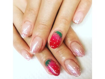 ラメグラデーション