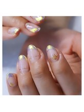ネイルアディクト(NAIL ADDICT)/オーロラフレンチ☆