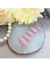 イーアイ ネイルズ(E.I Nail's)/ツイードピンク