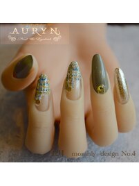 12月限定monthly &nbsp;design No,4