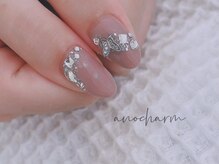 アノ チャーム(ano charm)/ジェルアート2本コース/¥8400