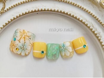 ミーヨ ネイル(mi-yo nail)/フット【定額¥10450(税込)★】
