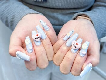 ヨーリ(YooLi)の写真/やりたかったデザインが叶う♪圧倒的センスで満足度◎毎日見る指先だからこそワクワクするネイルをお届け☆