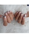韓国発VALLANAILフレンチネイル