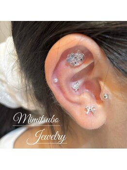 ダイヤモンドリリー キートス(Diamond Lily kiitos)/耳つぼジュエリー10粒