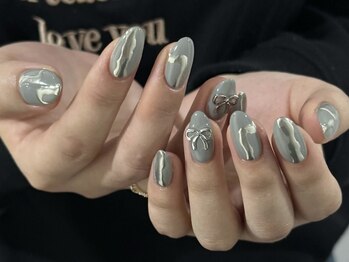 ネイルメゾン 梅田(NAIL MAISON)の写真/★HAND★オータムコース¥8050♪季節感あるカラーリングとデザインで、理想のお洒落ネイルが完成☆[梅田]