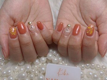 キヒ 渋谷店(Kihi)/シンプルワンホンネイルデザイン