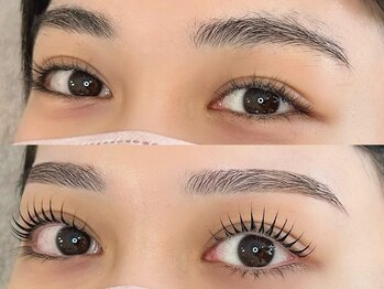 ロレインブロウ 調布店/まつ毛パーマ+眉毛Wax