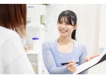 おひとり様ごとに合わせて丁寧にカウンセリングします