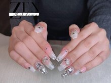 ゼン ネイル デザイン 池袋(ZEN NAIL DESIGN)/* 長 さだしやり放題×つけ放題