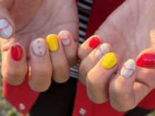 Private Salon MYU【まつげパーマ/マツエク/ネイル/フィルイン/パラジェル/毛穴洗浄】の雰囲気（遊び心のあるデザイン☆）