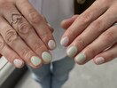 春のワンカラーネイル
