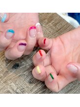 爪屋べっぴん堂/カラフルフレンチ