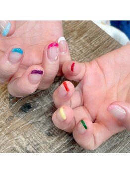 爪屋べっぴん堂/カラフルフレンチ