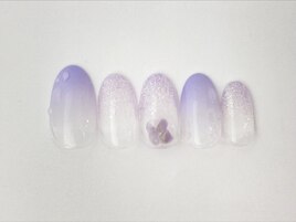 クリアパープル天然石¥9,460