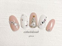 エストラッシュアンドネイル 銀座店(est lash&nail)/クリスマスネイル