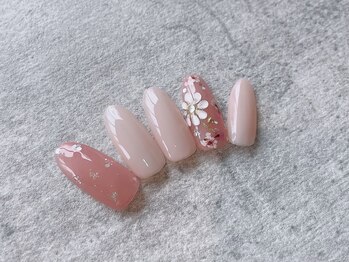 リーチェ ネイルズ(Riche Nails)/立体フラワーネイル