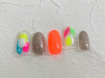 ネイルサロン メイプル(Nail Salon maple)/ネオンカラー
