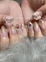 ピンクシュガーネイル(pink sugar nail)/定額デザイン♪
